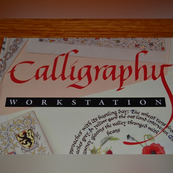 Vintage Calligraphy Workstation hardcover book - NEW - Picture 3 of 11
